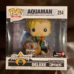 Aquaman Funko pop Jim Lee GameStop